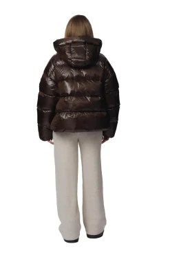 CAYA Ginny Short Coffee Jakke Mørkebrun