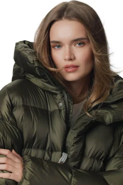 CAYA Ginny Short Matt Pinewood Jakke Grønn