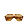 Chimi Eyewear Doris Honey Tortoise Solbriller Brun/Gul