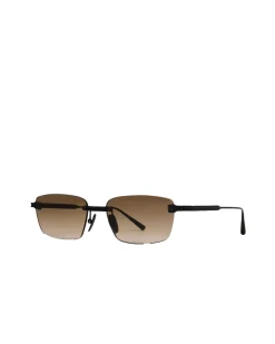 Chimi Eyewear Rimless Cubic Brown Gradient Solbriller Lysebrun