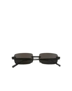 Chimi Eyewear Rimless Parallel Black Solbriller Sort