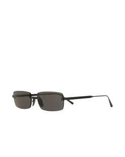 Chimi Eyewear Rimless Parallel Black Solbriller Sort