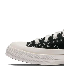 Comme des Garcons Play CT70 Small red heart LOW top Sko Sort