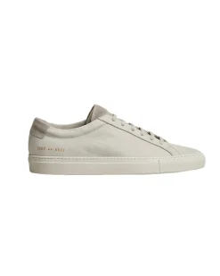 Common Projects Achilles In Nubuk Light Grey Sko Lysegrå