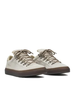Diemme Marostica Low Almond Granita Suede Sko Off-White