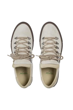Diemme Marostica Low Almond Granita Suede Sko Off-White