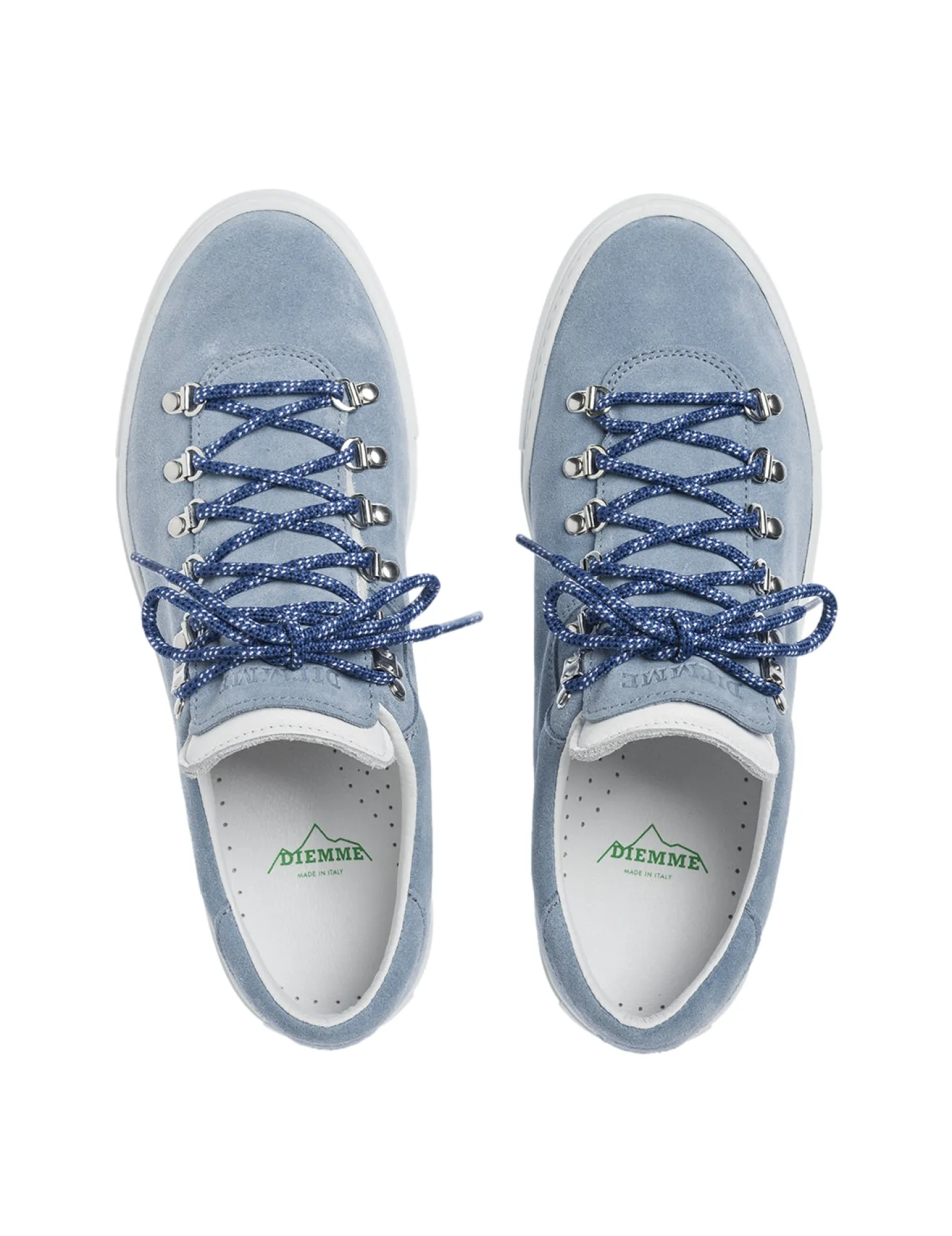 Diemme Marostica Low Dusk Blue Suede Sko Lyseblå