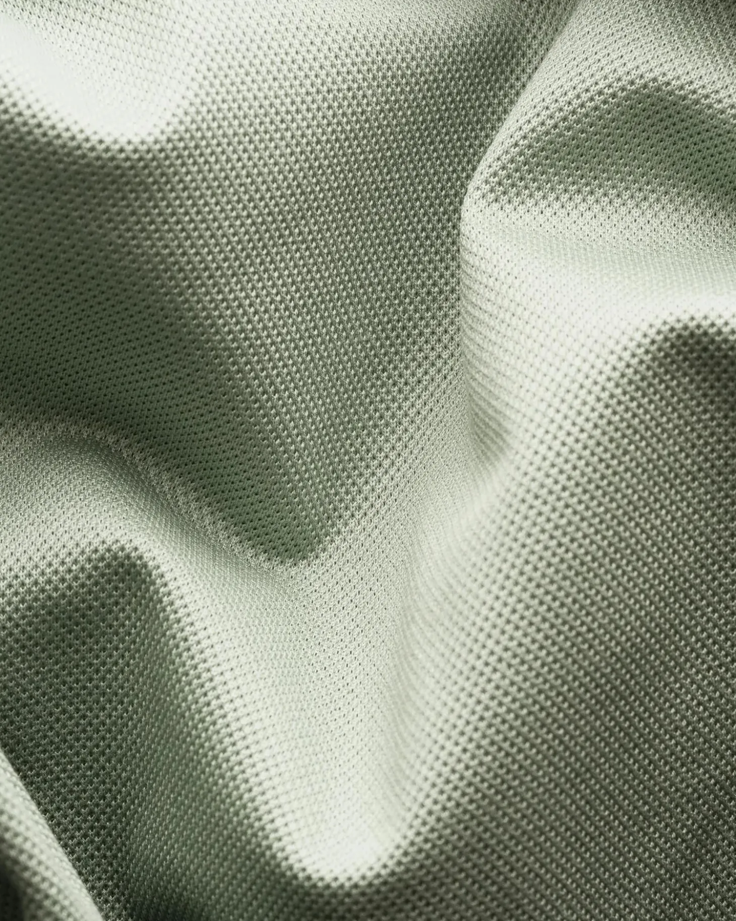 Eton Filo di Scozia Solid Piqué T-shirt Lysegrønn