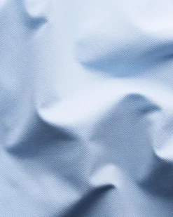 Eton Light Blue Four-Way Stretch Shirt Skjorte Lyseblå