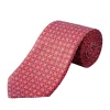 Eton Tie Slips Rødt Mønster