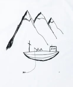 Garment Project Modo x Garment Project Tee T-shirt Hvit