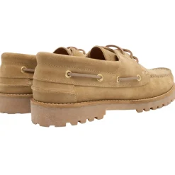 Garment Project Ollie Boat Shoe Earth Suede Sko Beige