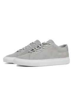 Garment Project Premium Low Light Grey Suede Sko Lysegrå