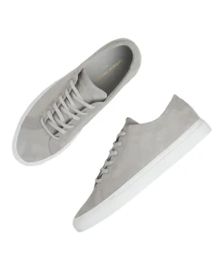 Garment Project Premium Low Light Grey Suede Sko Lysegrå