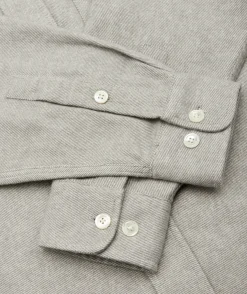 Garment Project Relaxed Long Sleeved Shirt Skjorte Grå