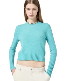 Guest In Residence Shrunken Crew Genser Turkis