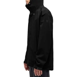 Haglöfs Breeze Proof Jacket Men Jakke Sort