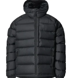 Haglöfs Rosson Down Hood Men Jakke Sort