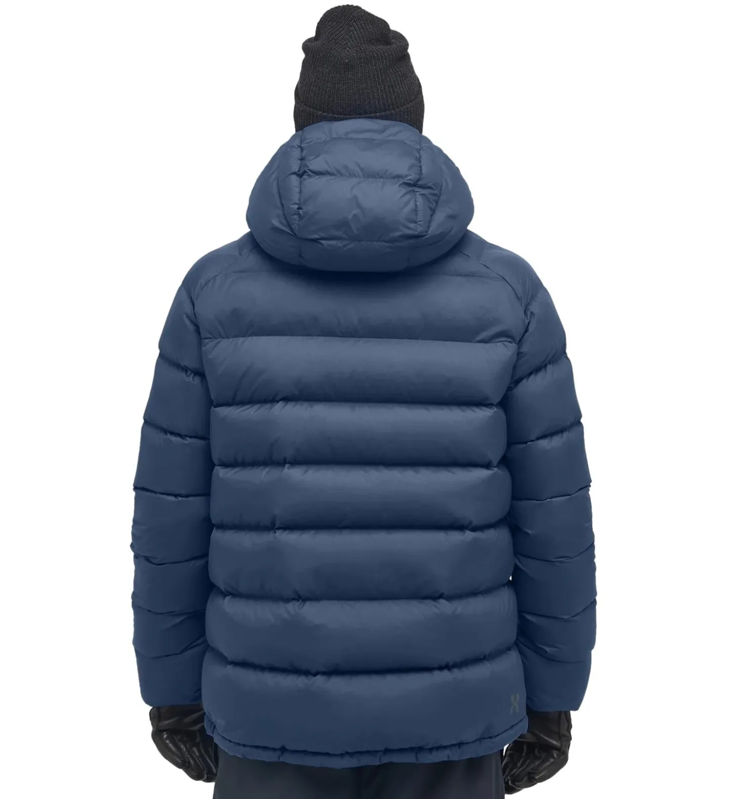 Haglöfs Rosson Down Hood Men Jakke Mørkeblå