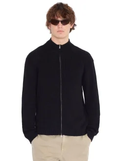 Holzweiler Atlantic Zip Cardigan Genser Sort