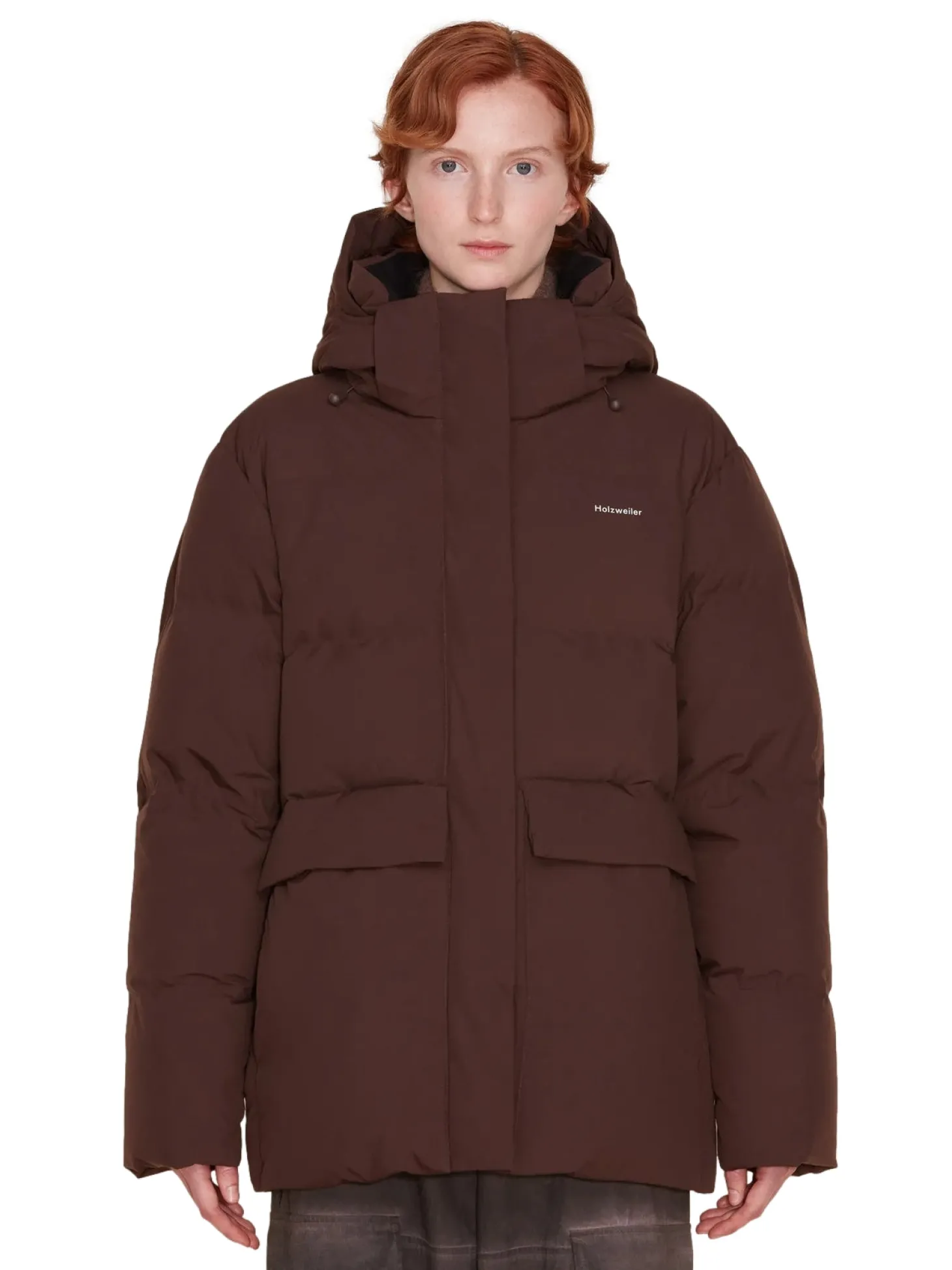 Holzweiler Besseggen Down Dk. Brown Jakke Mørkebrun
