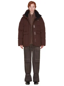 Holzweiler Besseggen Down Dk. Brown Jakke Mørkebrun