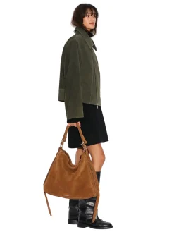 Holzweiler Bud Slouchy Suede Tote Veske Brun