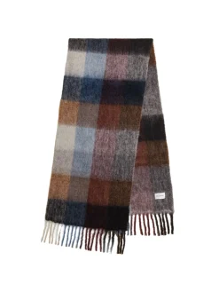 Holzweiler Fresia Check Plutonia Skjerf Blå