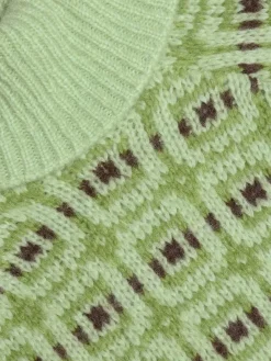 Holzweiler Norwegian Wool Turtleneck Genser Lysegrønn