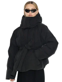 Holzweiler Steilia Brushed Down Jkt Jakke Sort