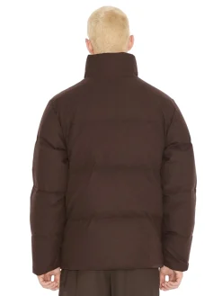 Holzweiler Tech Wool Down Jacket Jakke Brun