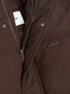 Holzweiler Tech Wool Down Jacket Jakke Brun