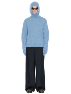 Holzweiler Tine Fluffy Balaclava Balaclava Lyseblå