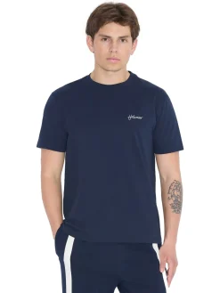 Holzweiler Tucker Embroidery Tee T-shirt Navy