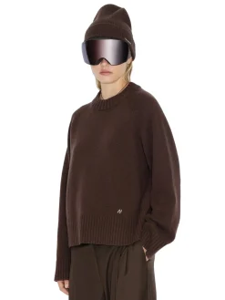 Holzweiler W Wool Crew Genser Brun