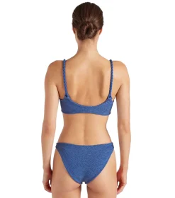 Hunza G Phoebe Bikini Crinkle Bikini Kongeblå