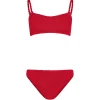 Hunza G Phoebe Bikini Crinkle Bikini Rød