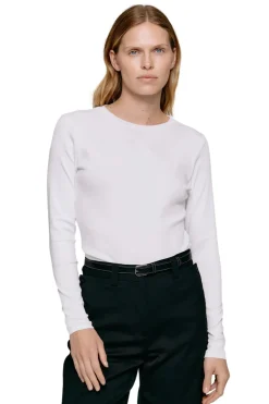 Julie Josephine Andrea Longsleeve Genser Hvit
