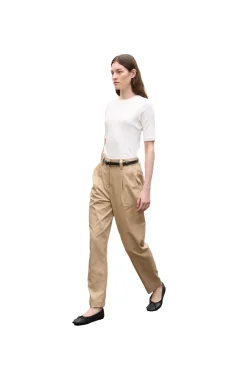 Julie Josephine Classic Twill Chino Bukse Beige