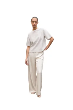 Julie Josephine Stella Tee T-shirt Lys Grå Melert