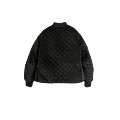 Lavenham Paneled Bomber Jacket Jakke Sort