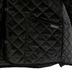 Lavenham Paneled Bomber Jacket Jakke Sort