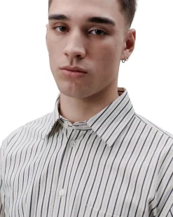 Libertine Libertine Record Skjorte Hvit Stripet