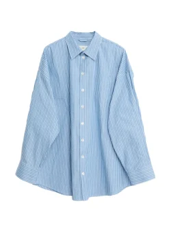 Livid Aiden Skjorte Hvit Og Blå