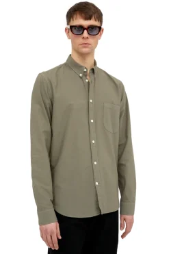 Livid Cassidy Olive Oxford Skjorte Oliven