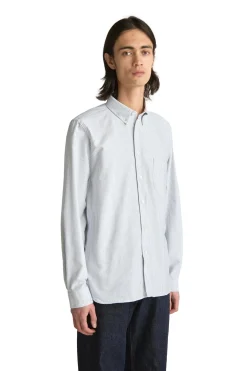 Livid Initial Navy Pinstripe Skjorte Striper