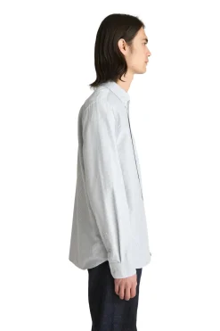 Livid Initial Navy Pinstripe Skjorte Striper