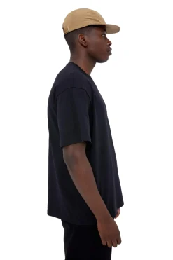 Livid Nelson Organic Black T-shirt Sort
