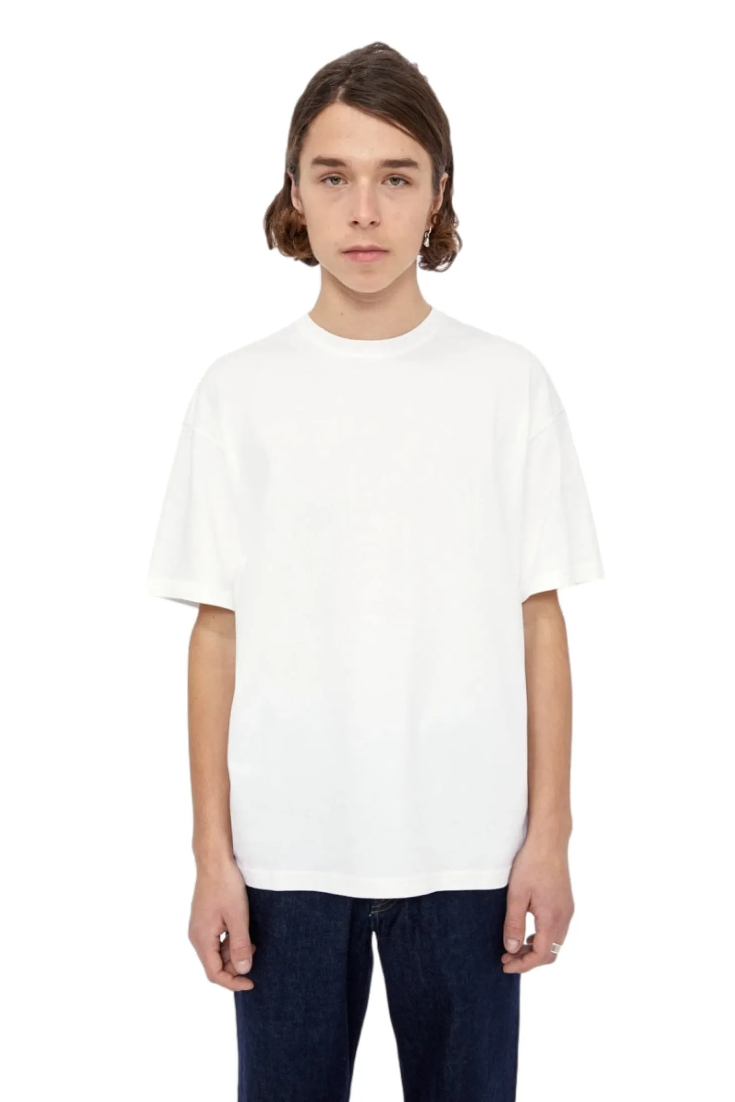 Livid Nelson Organic White T-shirt Hvit