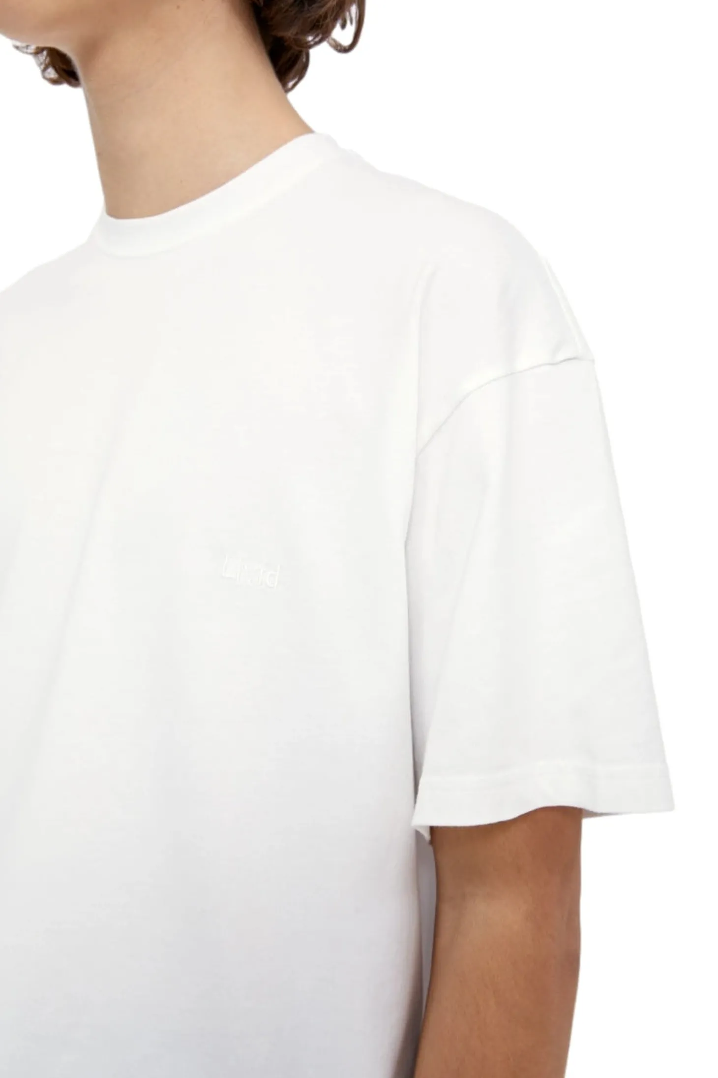 Livid Nelson Organic White T-shirt Hvit